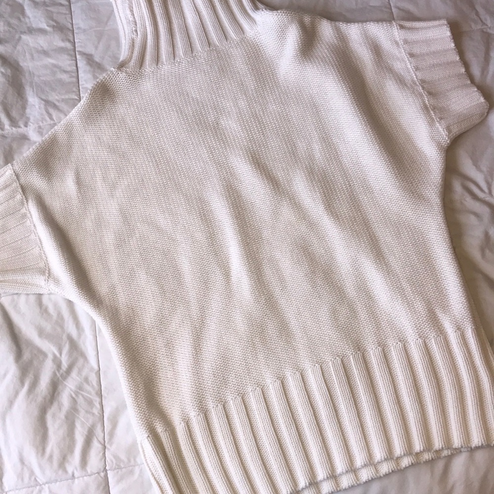 Short sleeve turtleneck sweater - Picture 7 of 8